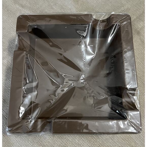 Pardo‎ Ashtray Modern Square Brown Cigar Cigarette Rest New - Picture 5 of 5